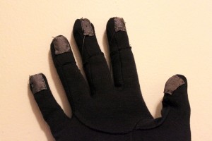 First Five Sensors Sewed