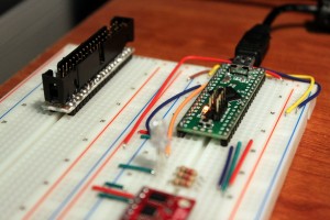 Teensy++ on proto board