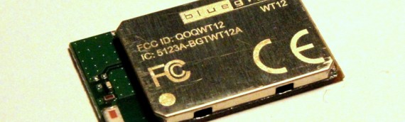Bluegiga WT12 Bluetooth Module Connection