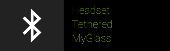 Controlling Glass via Bluetooth with a Bluegiga WT12